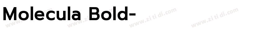 Molecula Bold字体转换 Molecula Bold字体转换